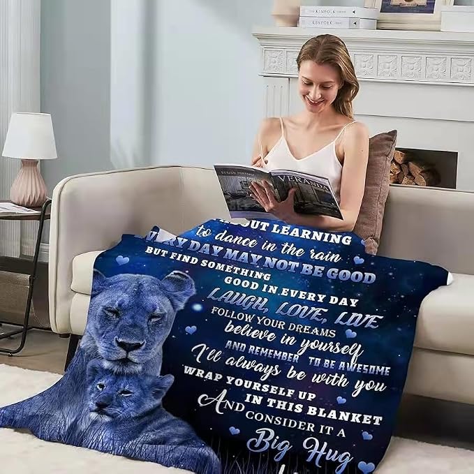 To My Son Blanket – From Mom-HLT00