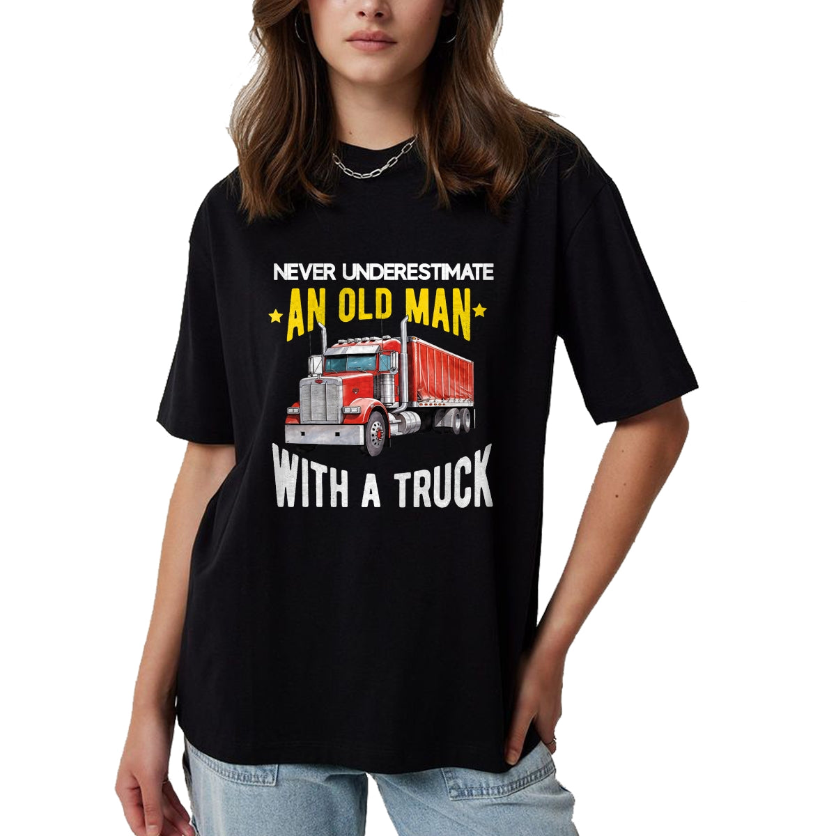 Best Truck Driver Life Shirt, Funny Trucker UnisexT-Shirt/Hoodie/Sweatshirt HLT00 - Truck Driver Trucker Men Dad Funny Trucking Semi trailer T-Shirt