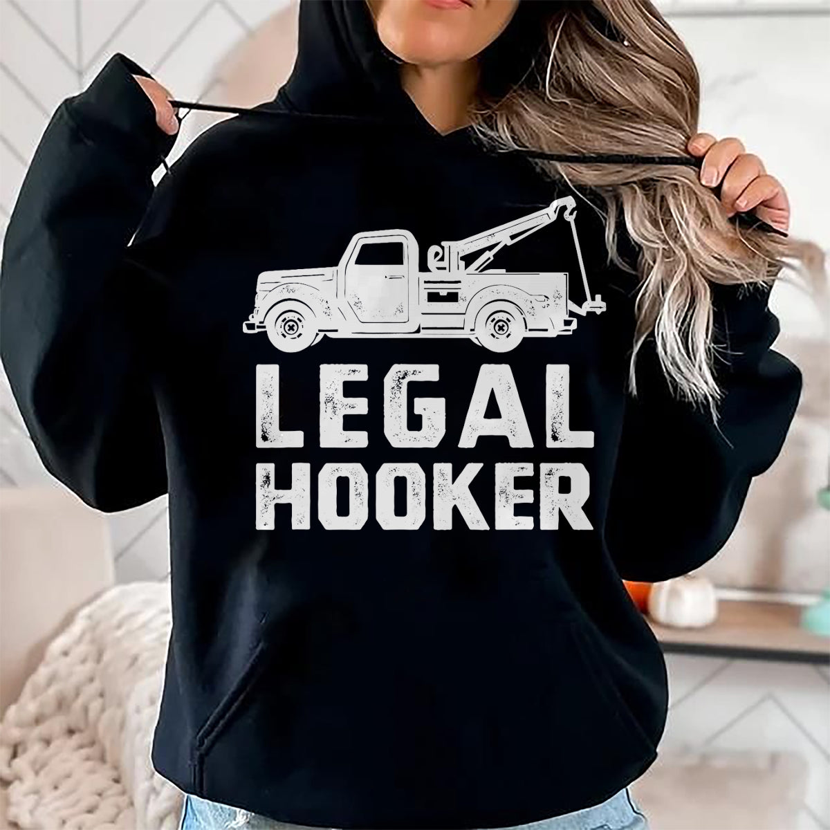 Best Truck Driver Life Shirt, Funny Trucker UnisexT-Shirt/Hoodie/Sweatshirt HLT00 - Funny Tow Truck Shirt, Hooking Vehicle Towing Tee Gift T-Shirt