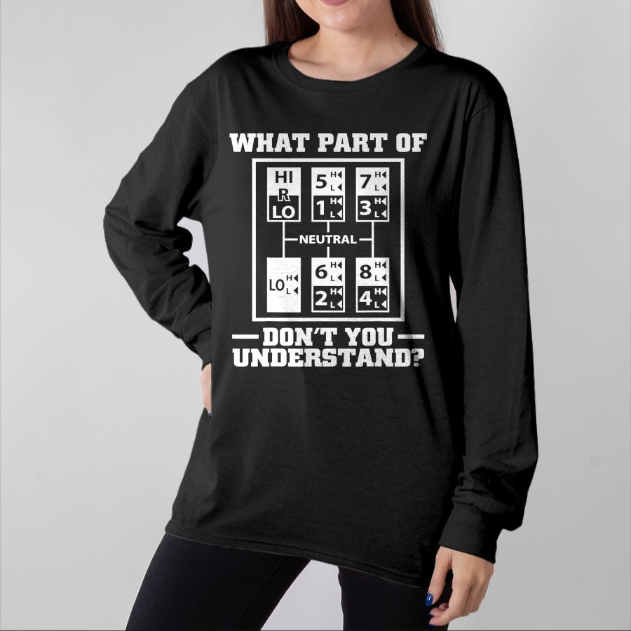 Best Truck Driver Life Shirt, Funny Trucker UnisexT-Shirt/Hoodie/Sweatshirt HLT00 - Funny Trucker Design for Men Big Rig Trucker Truck Driver T-Shirt (1)