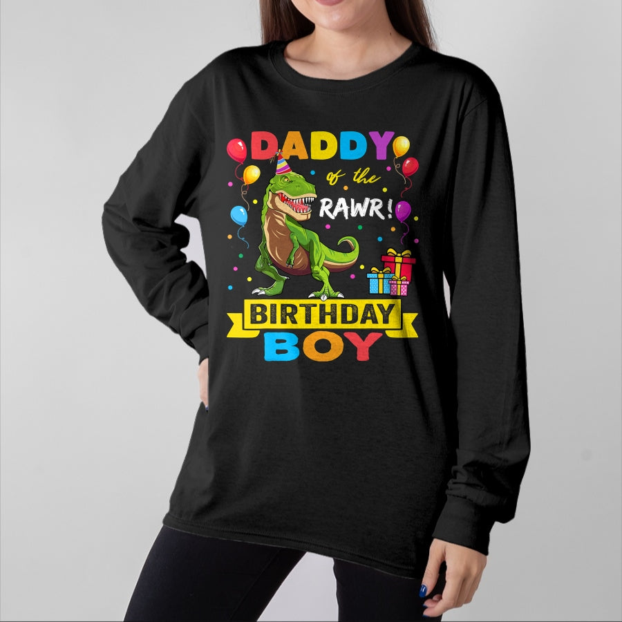Best Dinosaur Lover Shirt, Funny Dinosaur UnisexT-Shirt/Hoodie/Sweatshirt HLT00 - Daddy Dinosaur Shirt Funny Cute Birthday Boy Family Apparel T-Shirt