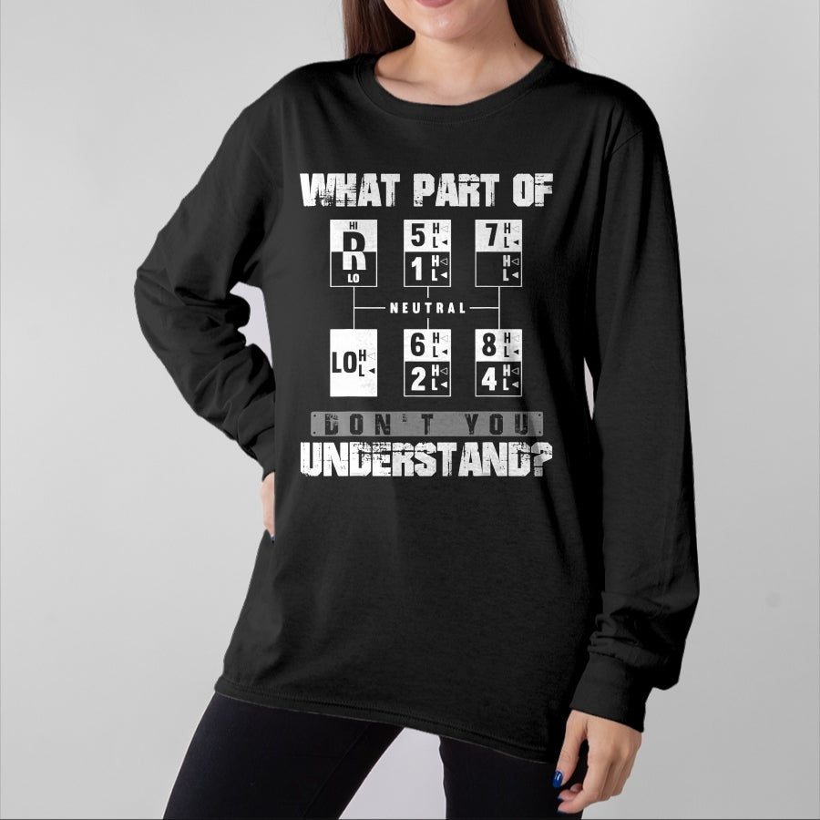 Best Truck Driver Life Shirt, Funny Trucker UnisexT-Shirt/Hoodie/Sweatshirt HLT00 - Funny Truck Driver Shirt, 18 Speed Gear T-Shirt