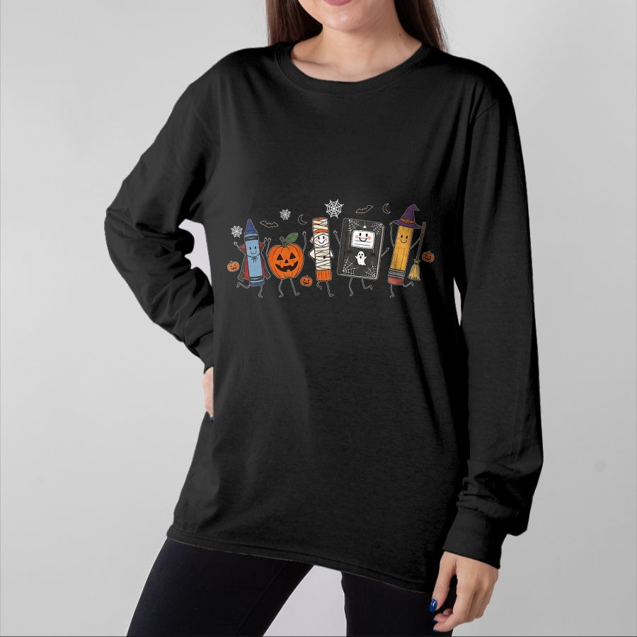 Best Teacher Shirt, Funny Teacher UnisexT-Shirt/Hoodie/Sweatshirt HLT00 - Halloween Teacher School Supplies Back to School Students T-Shirt