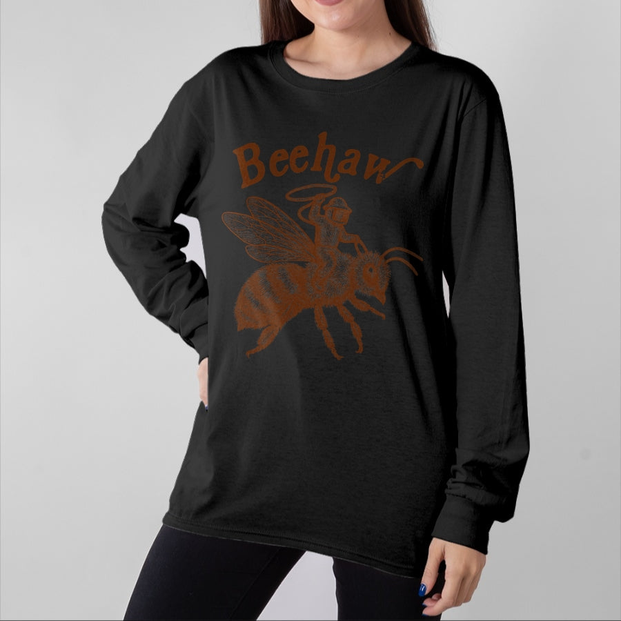 Best Farmer Life Shirt, Funny Farmer UnisexT-Shirt/Hoodie/Sweatshirt HLT00 - Beekeeper Beekeeping Farm Life Honey Bee Cowboys Beehaw T-Shirt