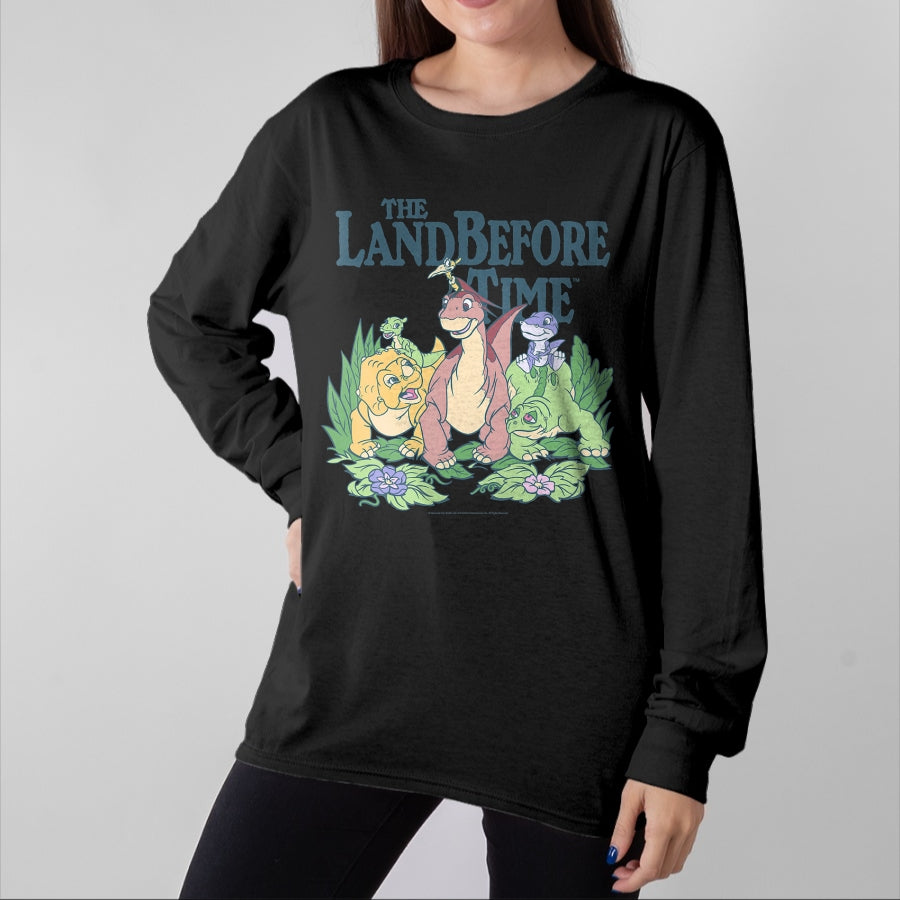 Best Dinosaur Lover Shirt, Funny Dinosaur UnisexT-Shirt/Hoodie/Sweatshirt HLT00 - Land Before Time Pastel Dinosaur Friends T-Shirt