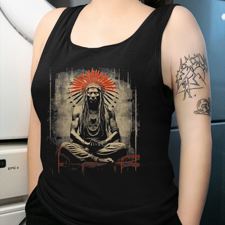 Native American T-Shirts, Vintage Native American Unisex T-Shirt/Hoodie/Sweatshirt HLT00 - Native American Indian Vintage Cherokee Indigenous Art 19 T-Shirt