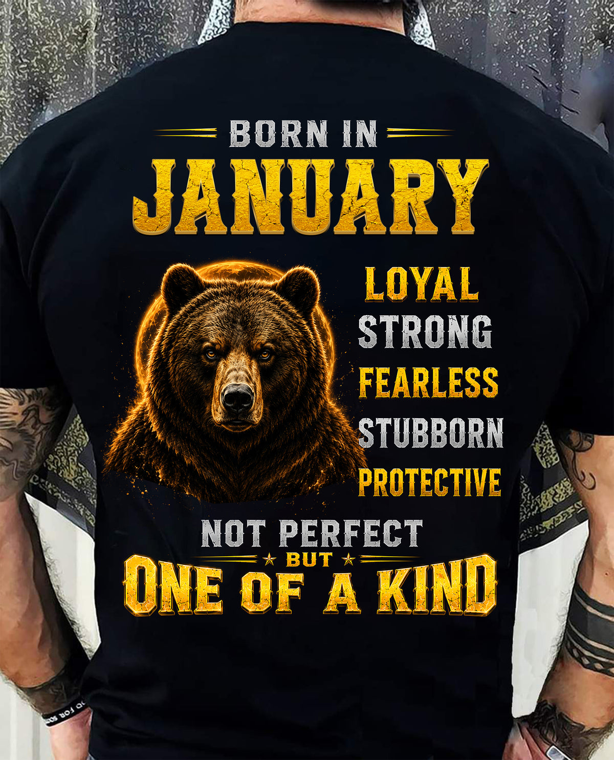 JANUARY, LOYAL STRONG FARELESS - SHIRT FOR MEN - HLT01 (SKU2609-04-01)