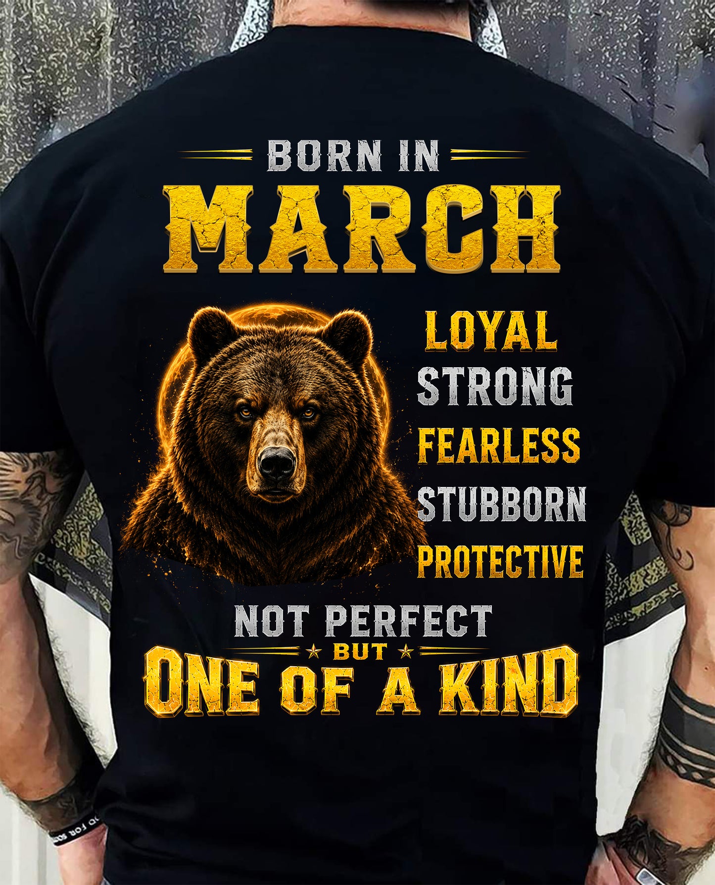 MARCH, LOYAL STRONG FARELESS - SHIRT FOR MEN - HLT03 (SKU2609-04-03)