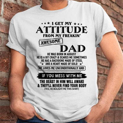 August - Gift For Son and Daughter From Dad - HLT08 - (SKU-TDADC-08)
