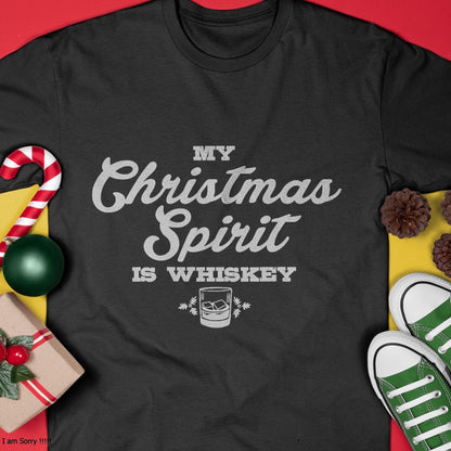 Christmas Shirts for Family, Funny christmas shirts, Christmas Unisex T-Shirt/Hoodie/Sweatshirt HLT00 - Funny Christmas Drinking Shirt Whiskey Liquor Drinker Saying T-Shirt