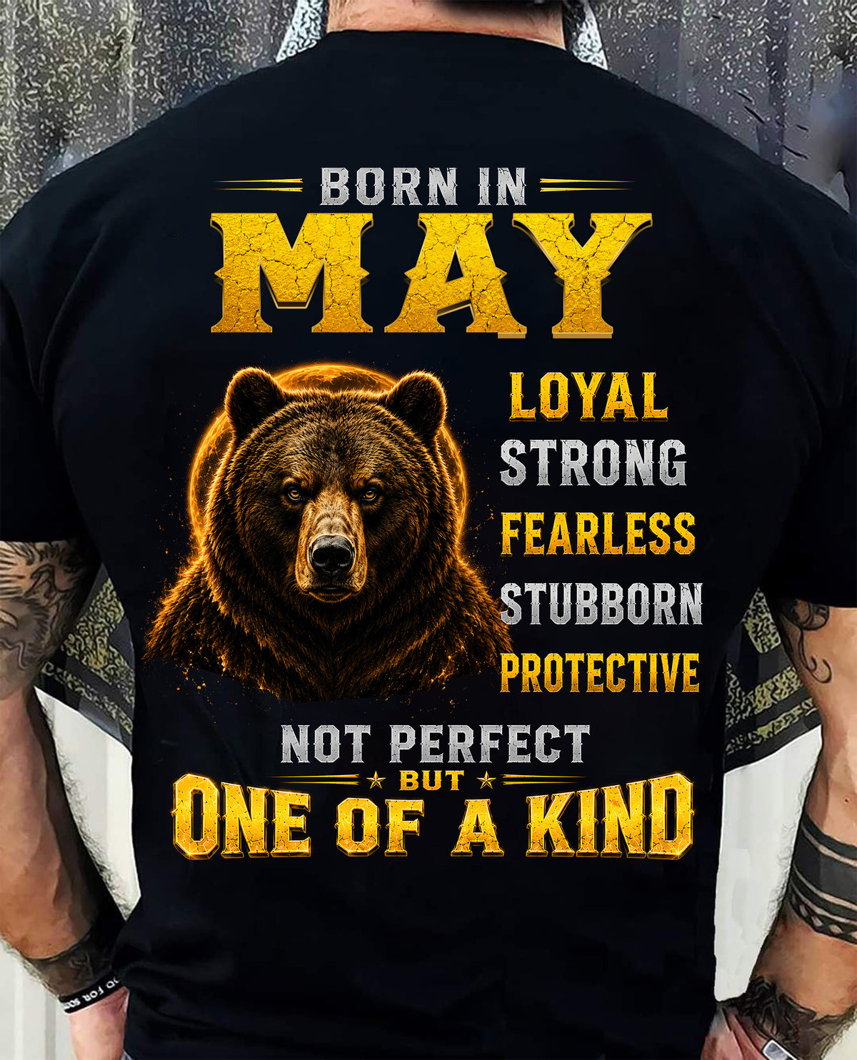 MAY, LOYAL STRONG FARELESS - SHIRT FOR MEN - HLT05 (SKU2609-04-05)