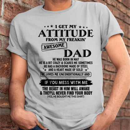 May - Gift For Son and Daughter From Dad - HLT05 - (SKU-TDADC-05)