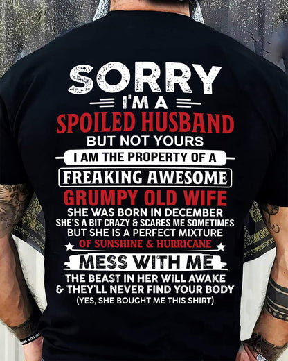 December - Spoiled Husband - Perfect Gift From Wife - HLT12 (SKU11-02-12)