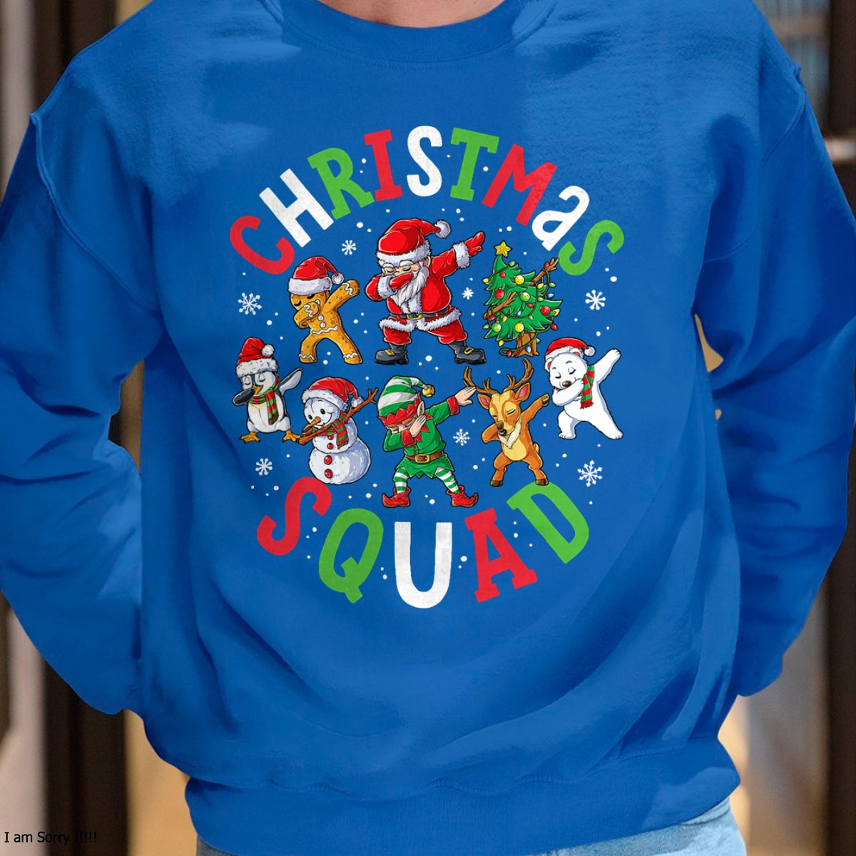 Christmas Shirts for Family, Funny christmas shirts, Christmas Unisex T-Shirt/Hoodie/Sweatshirt HLT00 - Christmas Squad Santa Dabbing Elf Family Matching Pajamas T-Shirt