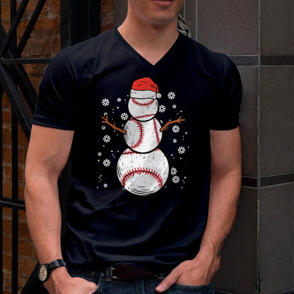 Christmas Shirts for Family, Funny christmas shirts, Christmas Unisex T-Shirt/Hoodie/Sweatshirt HLT00 - Baseball Snowman Xmas Christmas Sports Boys Men Women Kids T-Shirt