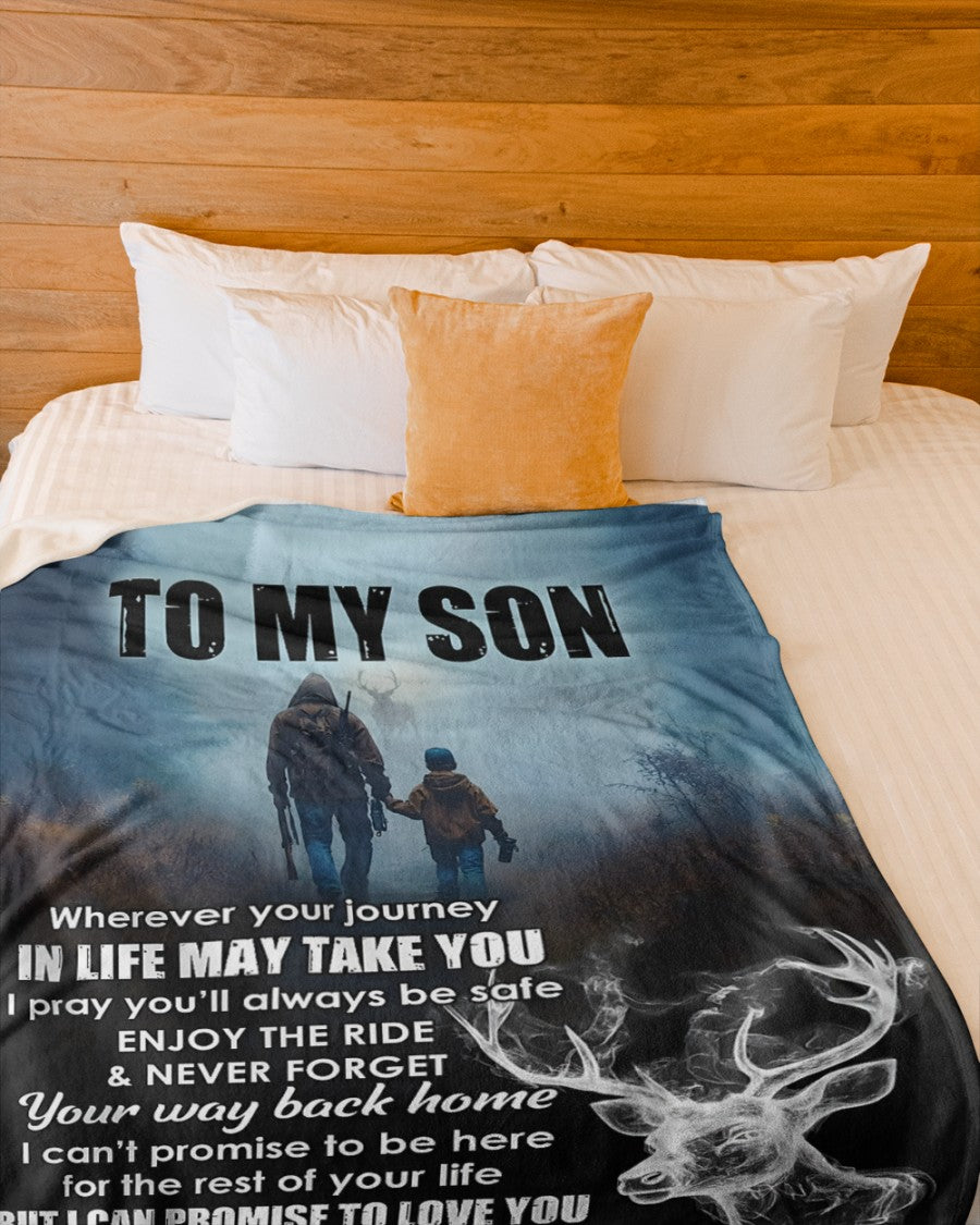 To My Son Blanket- From Dad-HLT00 (SKUNOEL-41)