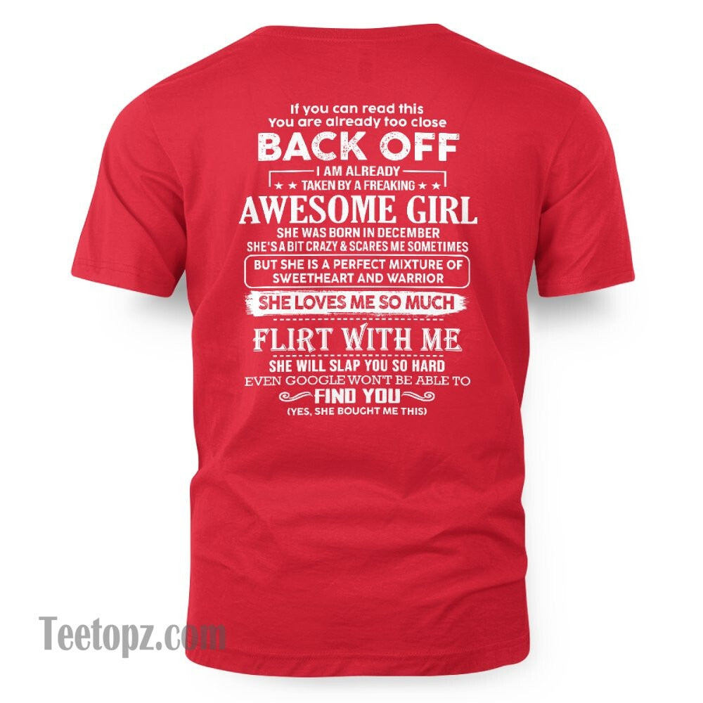 December – Awesome Girlfriend Born In December – Special gift for your Boyfriend – From Wife kien12 (SKU06-25-12)