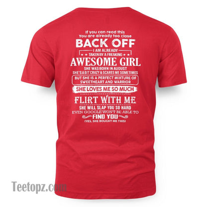 August – Awesome Girlfriend Born In August – Special gift for your Boyfriend – From Wife kien08 (SKU06-25-08)