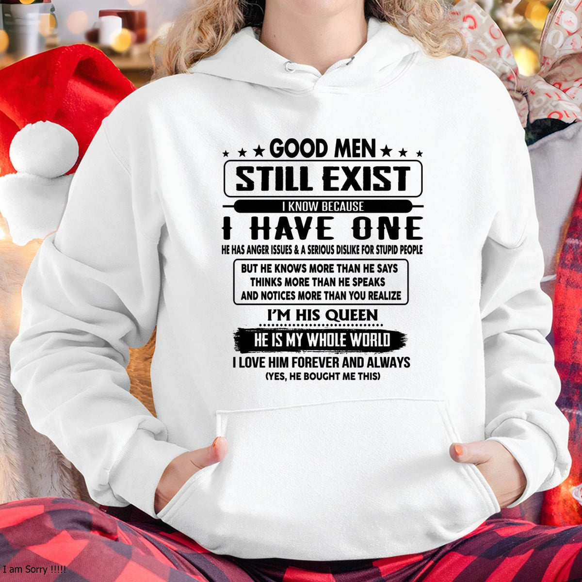 Good men Still Exist - gift for your girlfriend, wife from Husband - HLT00 (SKU-GM-00)