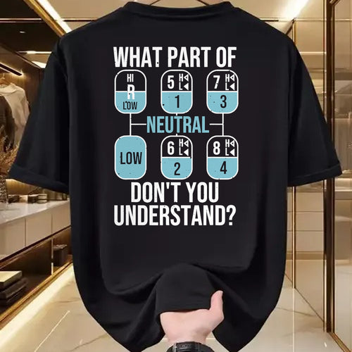Best Truck Driver Life Shirt, Funny Trucker UnisexT-Shirt/Hoodie/Sweatshirt HLT00 - Funny Trucker Design for Men Women Truck Driver Manual Drive T-Shirt