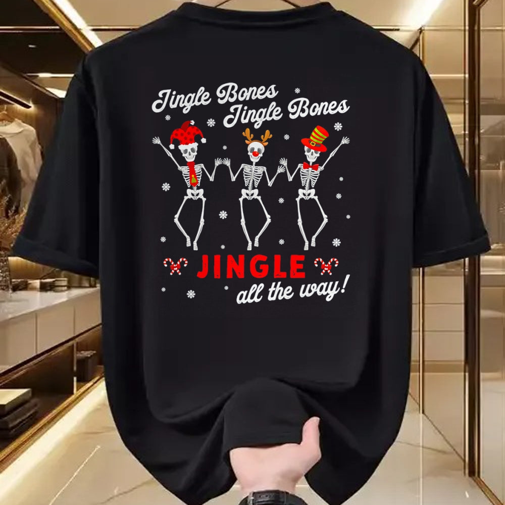 Funny Nurse Shirt, Nurse Unisex T-Shirt/Hoodie/Sweatshirt HLT00 - Ortho Nurse Christmas Skeleton Orthopedic Crew Trauma Nurse T-Shirt