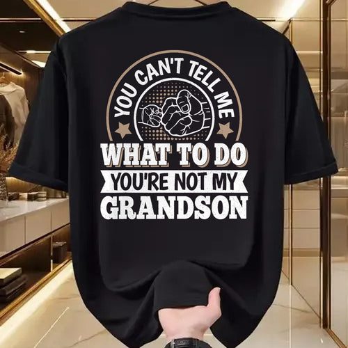 Best Grandpa Shirt, Proud Grandpa Unisex T-Shirt/Hoodie/Sweatshirt HLT00 - Funny Grandpa Grandson Saying Graphic Vintage T-Shirt