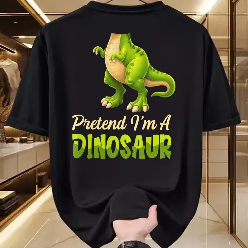 Best Dinosaur Lover Shirt, Funny Dinosaur UnisexT-Shirt/Hoodie/Sweatshirt HLT00 - Pretend I_m A Dinosaur Happy Halloween Costume Day Boys Kids T-Shirt (Copy)