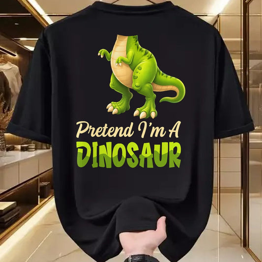 Best Dinosaur Lover Shirt, Funny Dinosaur UnisexT-Shirt/Hoodie/Sweatshirt HLT00 - Pretend I_m A Dinosaur Happy Halloween Costume Day Boys Kids T-Shirt (Copy)