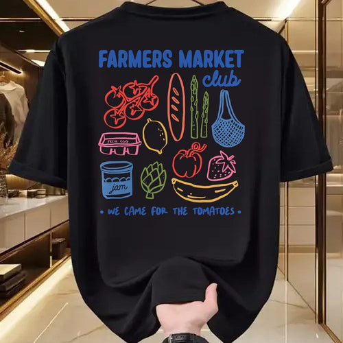 Best Farmer Life Shirt, Funny Farmer UnisexT-Shirt/Hoodie/Sweatshirt HLT00 - Farmers Market Club Fresh Veggies Foodie Cottagecore T-Shirt