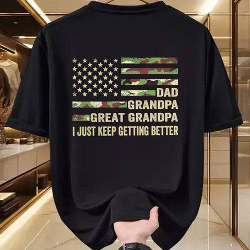 Best Grandpa Shirt, Proud Grandpa Unisex T-Shirt/Hoodie/Sweatshirt HLT00 -Fathers Day Gift from Grandkids Dad Grandpa Great Grandpa T-Shirt