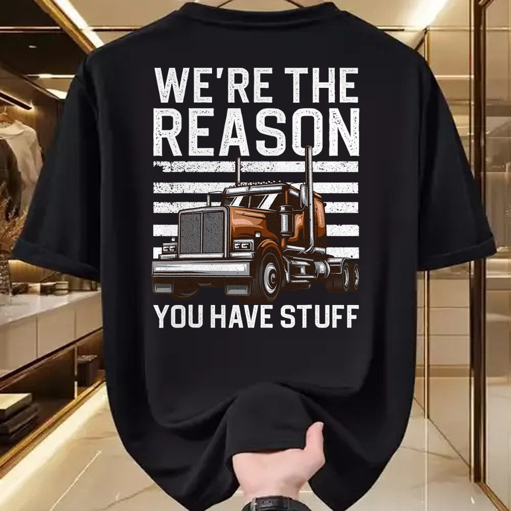 Best Truck Driver Life Shirt, Funny Trucker UnisexT-Shirt/Hoodie/Sweatshirt HLT00 - Funny Trucker Design For Men Women Semi Truck Driver Lover T-Shirt