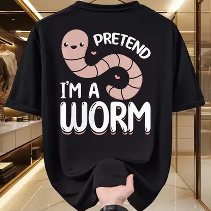 Best Farmer Life Shirt, Funny Farmer UnisexT-Shirt/Hoodie/Sweatshirt HLT00 - Compost Worms Worm Farmer Unisex-Adults Worm Lover Pretend I'm A Worm T-Shirt