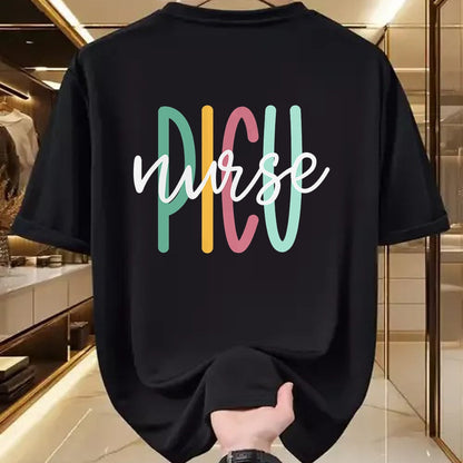 Funny Nurse Shirt, Nurse Unisex T-Shirt/Hoodie/Sweatshirt HLT00 - Cute PICU Nurse T-Shirt