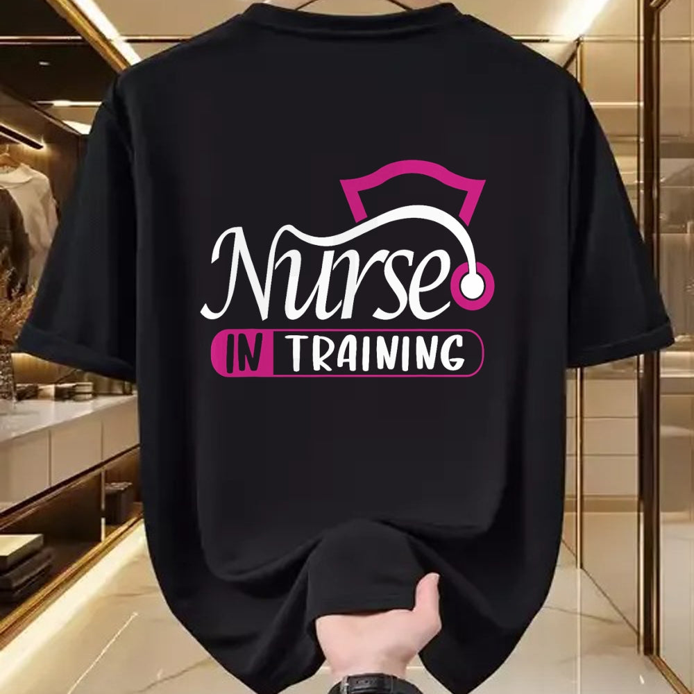 Funny Nurse Shirt, Nurse Unisex T-Shirt/Hoodie/Sweatshirt HLT00 - Nurse In Training Nurse Appreciation Day Gift For Men Women T-Shirt