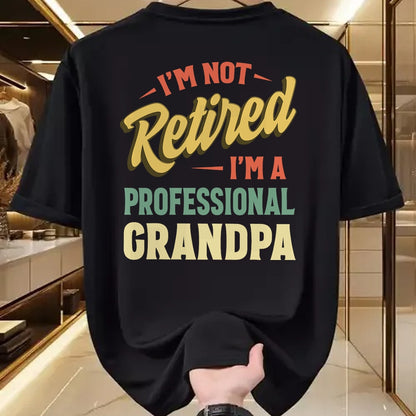 Best Grandpa Shirt, Proud Grandpa Unisex T-Shirt/Hoodie/Sweatshirt HLT00 - Grandpa For Men Funny Fathers Day Retired Grandpa T-Shirt