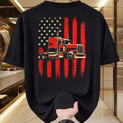 Best Truck Driver Life Shirt, Funny Trucker UnisexT-Shirt/Hoodie/Sweatshirt HLT00 - American Trucker - Semi Truck Driver Trucking Big Rig T-Shirt