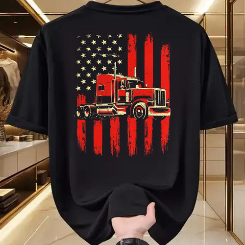 Best Truck Driver Life Shirt, Funny Trucker UnisexT-Shirt/Hoodie/Sweatshirt HLT00 - American Trucker - Semi Truck Driver Trucking Big Rig T-Shirt