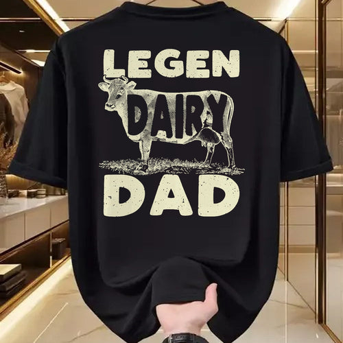 Best Farmer Life Shirt, Funny Farmer UnisexT-Shirt/Hoodie/Sweatshirt HLT00 - Legen Dairy Dad Cow Farmer Father's Day T-Shirt for Men T-Shirt