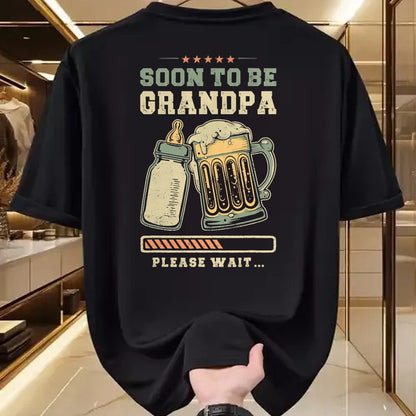 Best Grandpa Shirt, Proud Grandpa Unisex T-Shirt/Hoodie/Sweatshirt HLT00 - Soon To Be Grandpa, Baby Announcement, Expecting Grandfather T-Shirt
