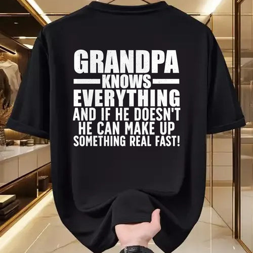 Best Grandpa Shirt, Proud Grandpa Unisex T-Shirt/Hoodie/Sweatshirt HLT00 - Funny Grandpa Art For Grandpa Men Grandfathers Day Papi T-Shirt