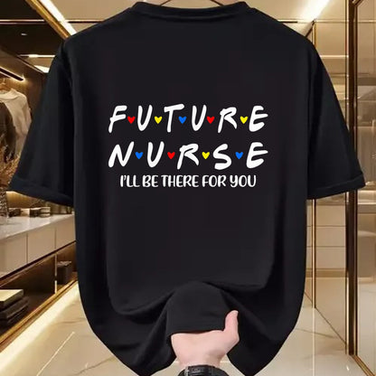 Funny Nurse Shirt, Nurse Unisex T-Shirt/Hoodie/Sweatshirt HLT00 - Future Nurse Funny Nursing Student Nurse School In Progress T-Shirt