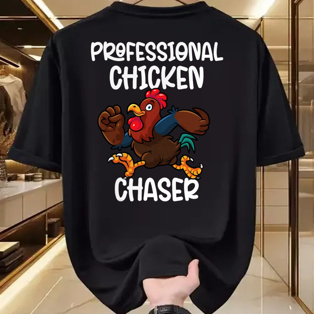Best Farmer Life Shirt, Funny Farmer UnisexT-Shirt/Hoodie/Sweatshirt HLT00 - Professional Chicken Chaser Funny Farm Farmer Kids Running T-Shirt