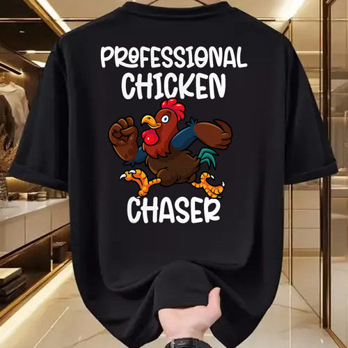 Best Farmer Life Shirt, Funny Farmer UnisexT-Shirt/Hoodie/Sweatshirt HLT00 - Professional Chicken Chaser Funny Farm Farmer Kids Running T-Shirt