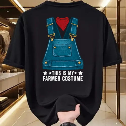 Best Farmer Life Shirt, Funny Farmer UnisexT-Shirt/Hoodie/Sweatshirt HLT00 - This is My Farmer Costume Halloween Funny Farm Farming T-Shirt, Men, Black, X-Large