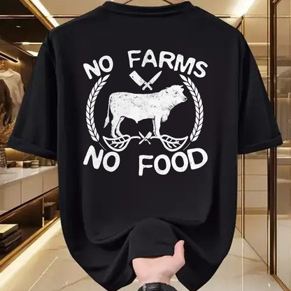 Best Farmer Life Shirt, Funny Farmer UnisexT-Shirt/Hoodie/Sweatshirt HLT00 - No Farms No Meat Farmer Gift T-Shirt