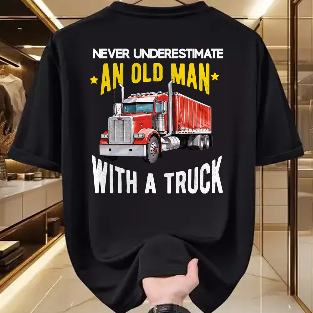 Best Truck Driver Life Shirt, Funny Trucker UnisexT-Shirt/Hoodie/Sweatshirt HLT00 - Truck Driver Trucker Men Dad Funny Trucking Semi trailer T-Shirt