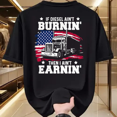 Best Truck Driver Life Shirt, Funny Trucker UnisexT-Shirt/Hoodie/Sweatshirt HLT00 - Funny Trucker Gifts Men Husband Semi Trailer Truck Driver T-Shirt (5)
