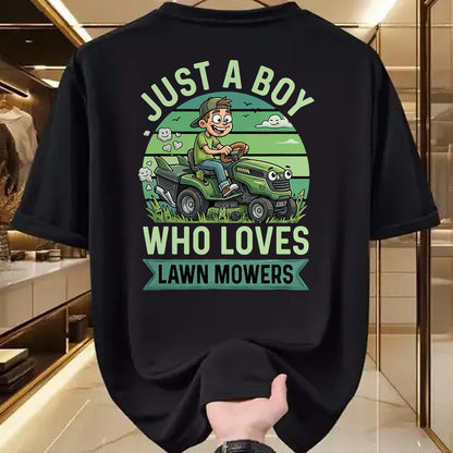 Best Farmer Life Shirt, Funny Farmer UnisexT-Shirt/Hoodie/Sweatshirt HLT00 - Funny Lawn Mowing Boys Kids Lawn Mower Gardening T-Shirt