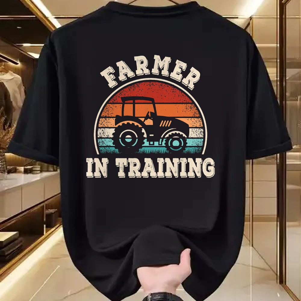 Best Farmer Life Shirt, Funny Farmer UnisexT-Shirt/Hoodie/Sweatshirt HLT00 - Farmer in Training Tractor Funny Farming Boys Girls Kids T-Shirt