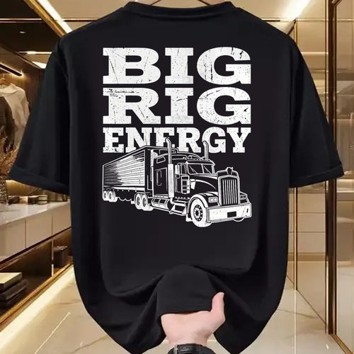 Best Truck Driver Life Shirt, Funny Trucker UnisexT-Shirt/Hoodie/Sweatshirt HLT00 - Funny Truck Semi Truck Driver Big Rig Energy Truck Driver T-Shirt